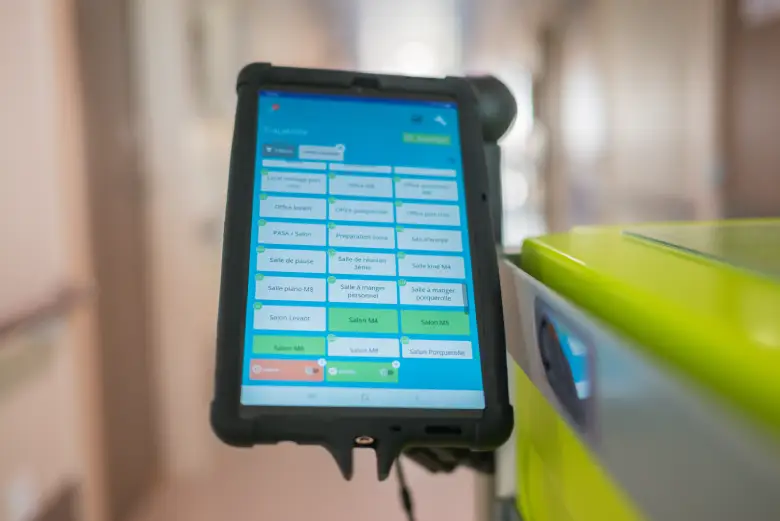 tablette traçabilité bionettoyage